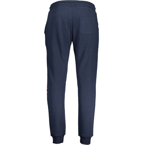 Cavalli Class Blue Cotton Men's Sweatpants Cavalli Class