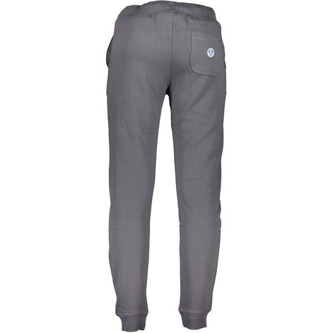 North Sails Gray Cotton Pant North Sails