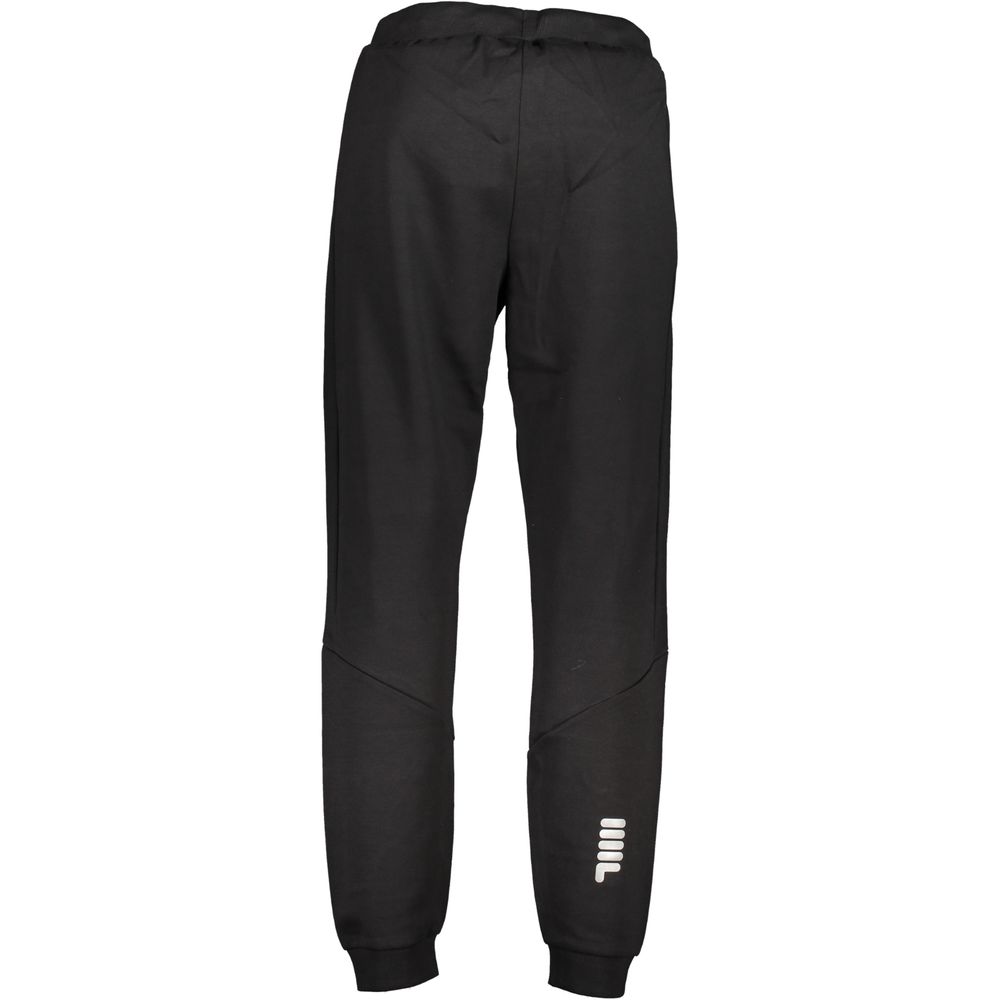 Fila Black Cotton Joggers (Workout Pants) Fila