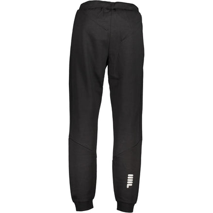 Fila Black Cotton Joggers (Workout Pants) Fila