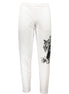 Cavalli Class Bianco Cotton Men's Track Pant Cavalli Class