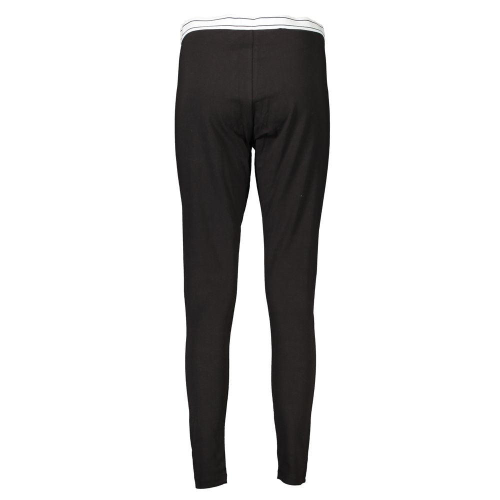 Tommy Hilfiger Black Cotton Pant Tommy Hilfiger