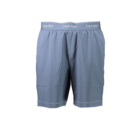 Calvin Klein Blue Polyester Shorts Calvin Klein