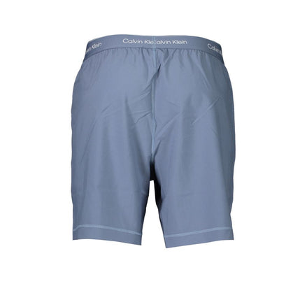 Calvin Klein Blue Polyester Shorts Calvin Klein