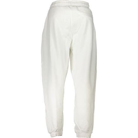 Calvin Klein White Cotton Joggers (Workout Pants) Calvin Klein