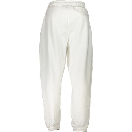 Calvin Klein White Cotton Joggers (Workout Pants) Calvin Klein