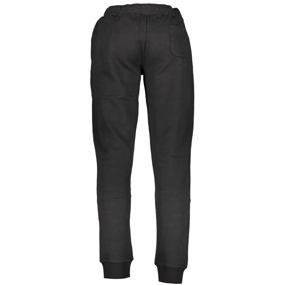 La Martina Black Cotton Men's Sweatpants La Martina