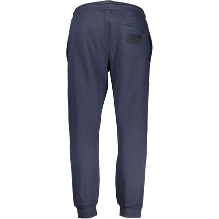 Cavalli Class Blu Polyester Men's Track Pant Cavalli Class