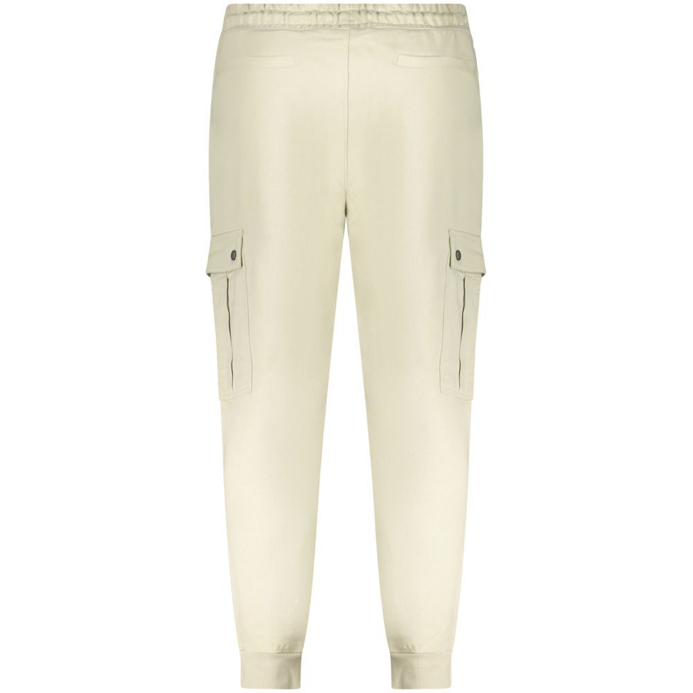 Hugo Boss Beige Cotton Men's Sweatpants Hugo Boss