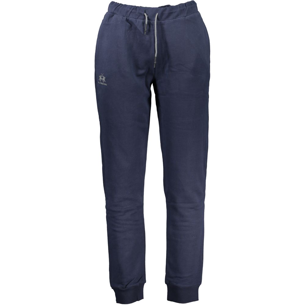 La Martina Blue Cotton Men's Sweatpant La Martina