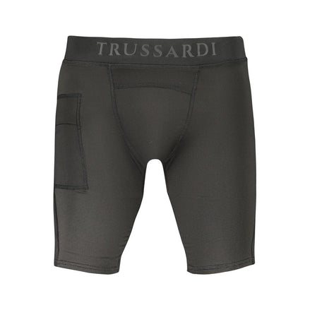 Trussardi Black Polyester Pant Trussardi