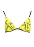 Karl Lagerfeld Yellow Elastane Swimwear Karl Lagerfeld