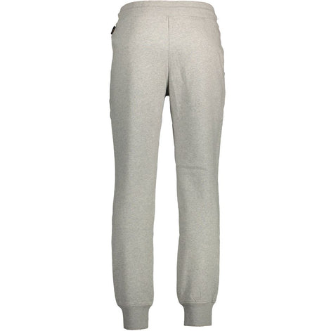 Napapijri Gray Cotton Men's Sweatpants Napapijri