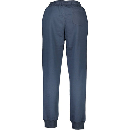 La Martina Blue Cotton Men's Track Pant La Martina