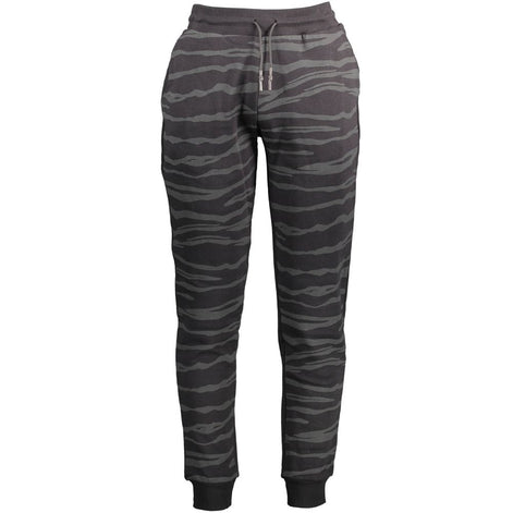 Cavalli Class Black Cotton Men's Sweatpant Cavalli Class