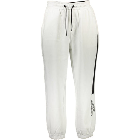 Calvin Klein White Cotton Men's Sport Trouser Calvin Klein