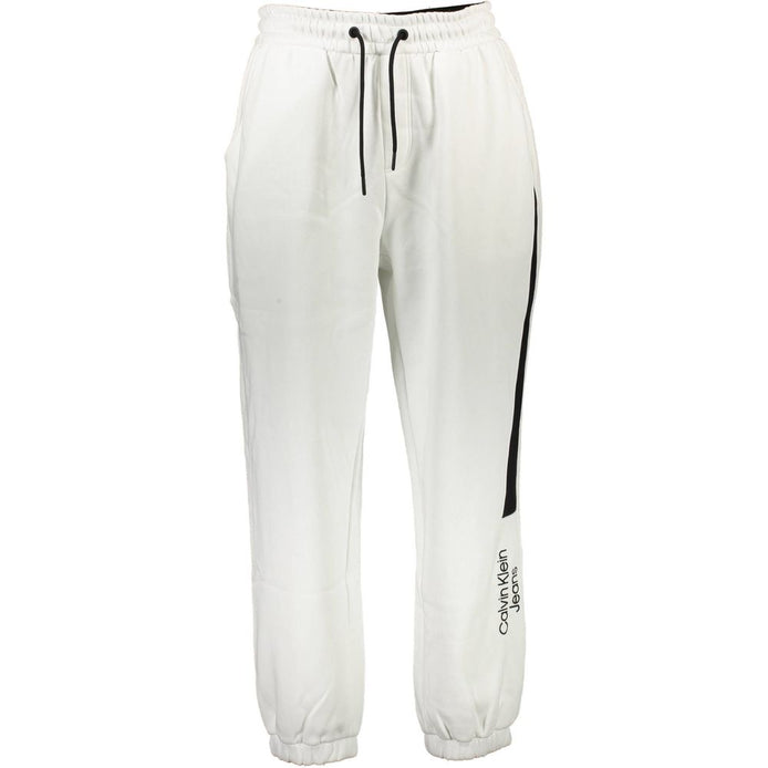 Calvin Klein White Cotton Men's Sport Trouser Calvin Klein