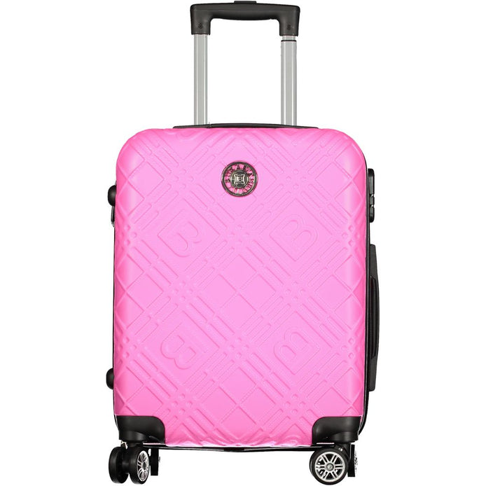 Laura Biagiotti Pink Polyethylene Luggage And Travel Laura Biagiotti