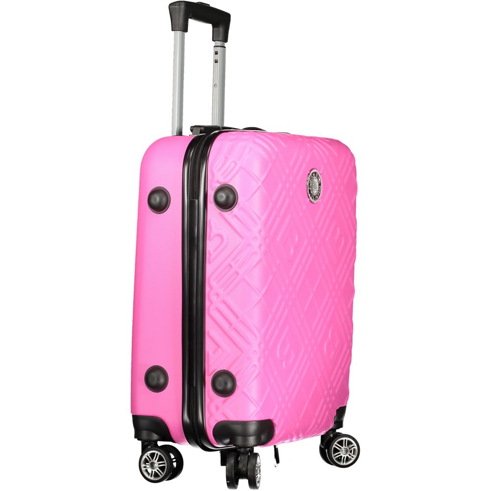 Laura Biagiotti Pink Polyethylene Luggage And Travel Laura Biagiotti