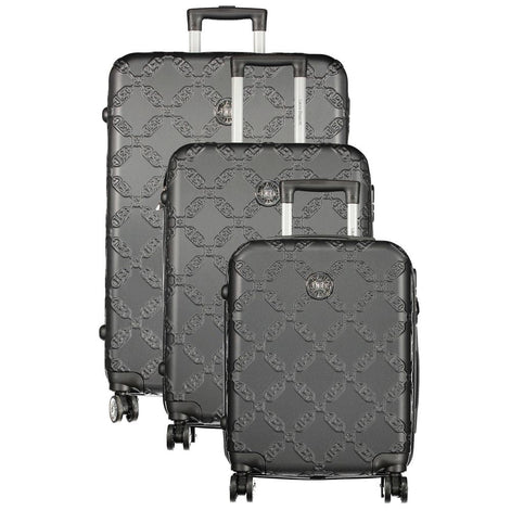 Laura Biagiotti Black Polyethylene Luggage And Travel Laura Biagiotti
