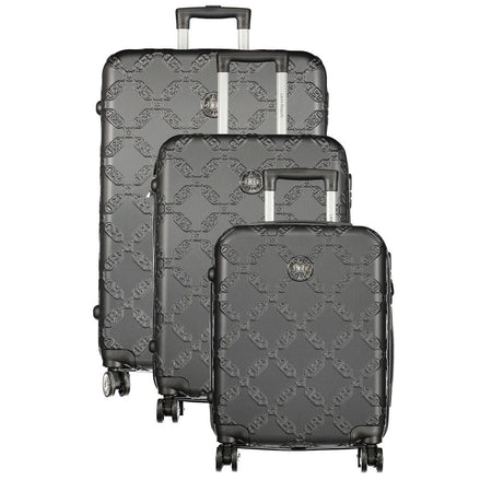 Laura Biagiotti Black Polyethylene Luggage And Travel Laura Biagiotti