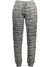 Cavalli Class Grigio Cotton Men's Sports Trouser Cavalli Class