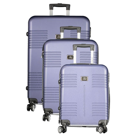 Laura Biagiotti Blue Polyethylene Luggage And Travel Laura Biagiotti
