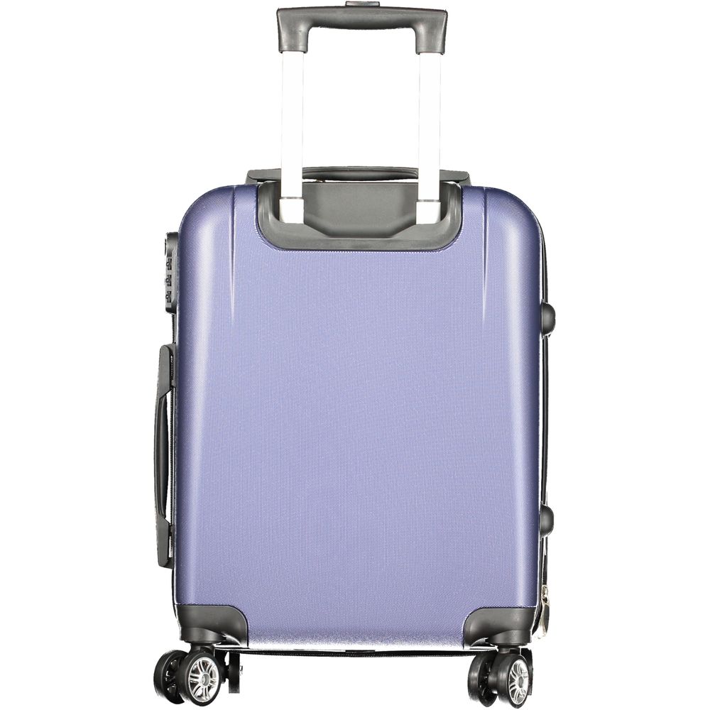 Laura Biagiotti Blue Polyethylene Luggage And Travel Laura Biagiotti