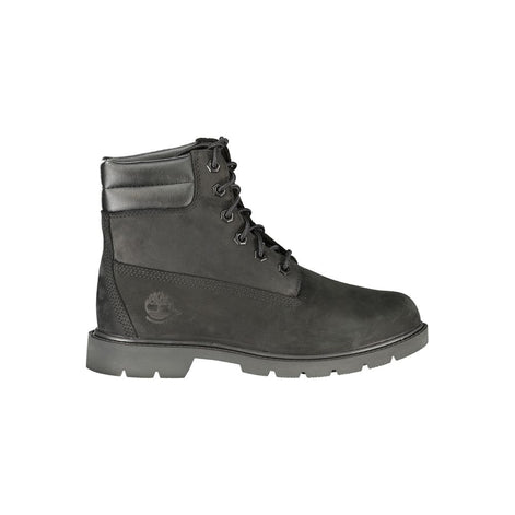 Timberland Nero Leather Women Ankle Boot Timberland