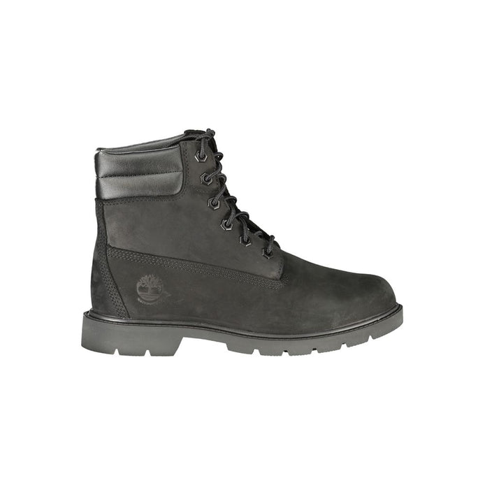 Timberland Nero Leather Women Ankle Boot Timberland