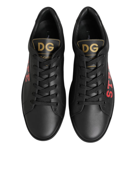 Dolce & Gabbana Black Street Life Low Top Men Sneakers Shoes Dolce & Gabbana