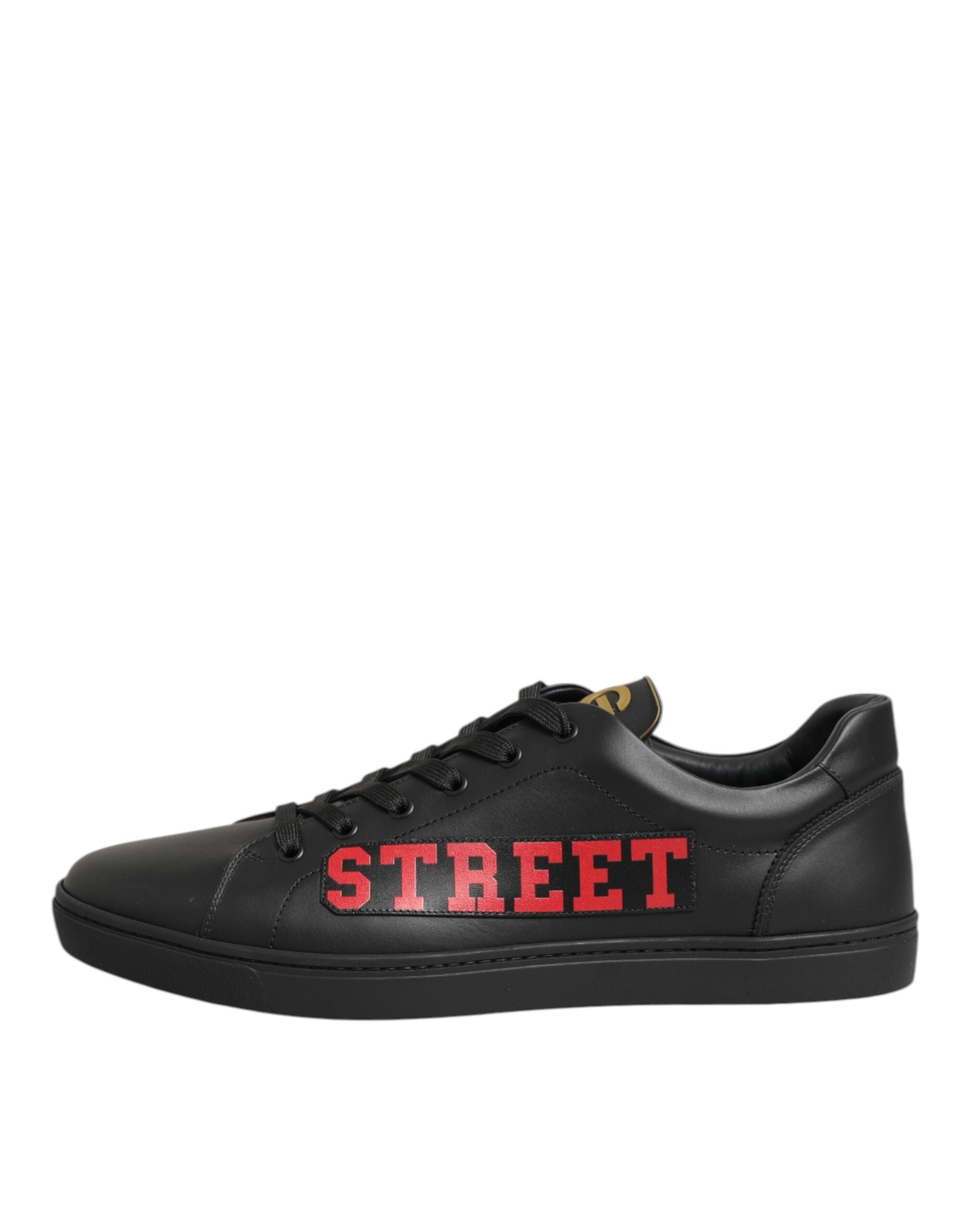 Dolce & Gabbana Black Street Life Low Top Men Sneakers Shoes Dolce & Gabbana