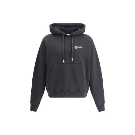 Off-White Black Cotton Sweatshirt Off-White