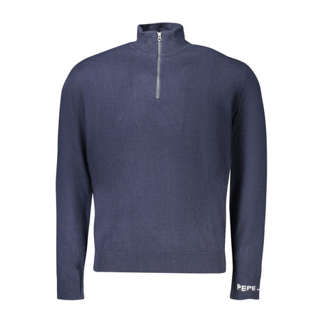 Pepe Jeans Blue Cotton Men Sweater Pepe Jeans