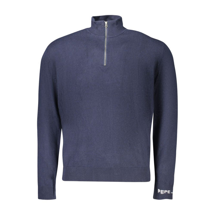 Pepe Jeans Blue Cotton Men Sweater Pepe Jeans