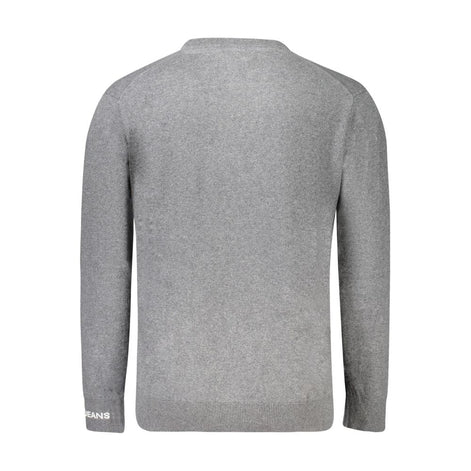 Pepe Jeans Grigio Cotton Men Sweater Pepe Jeans