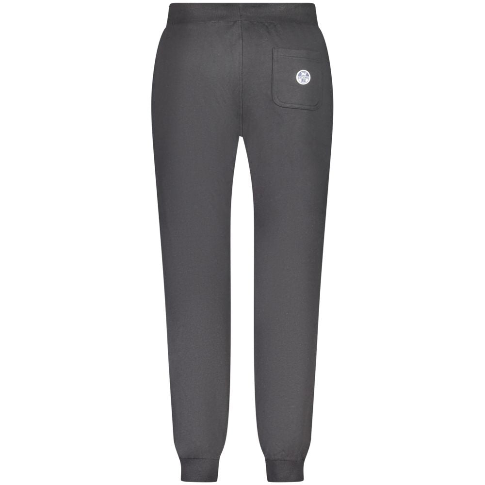 North Sails Black Cotton Men's Sweatpant North Sails