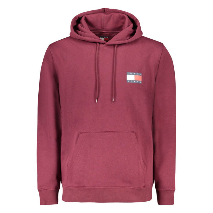 Tommy Hilfiger Red Cotton Sweatshirt Tommy Hilfiger