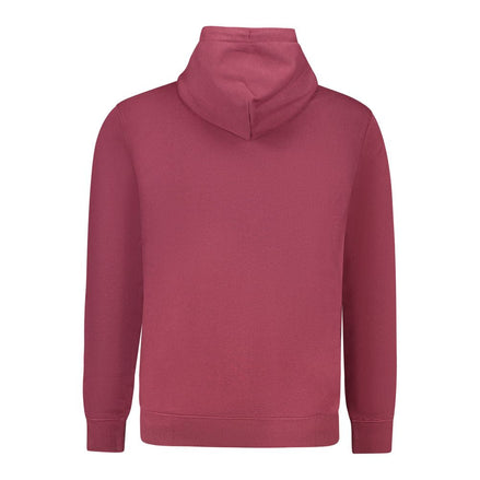 Tommy Hilfiger Red Cotton Sweatshirt Tommy Hilfiger