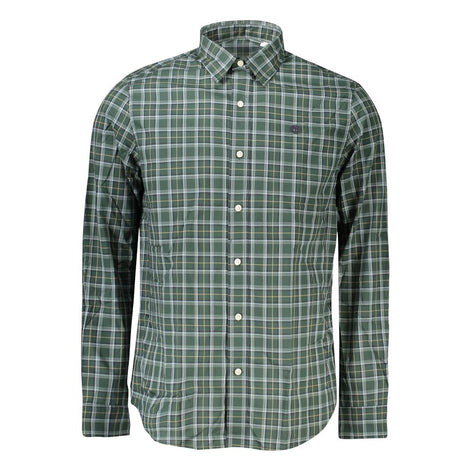 Timberland Verde Cotton Men Shirt Timberland
