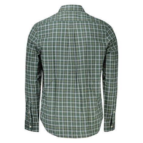 Timberland Verde Cotton Men Shirt Timberland