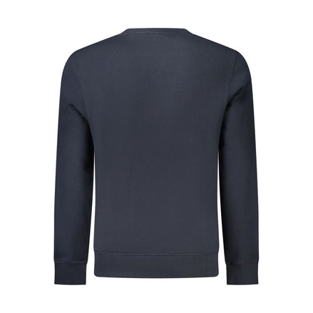 Hugo Boss Blu Cotton Men Sweatshirt Hugo Boss