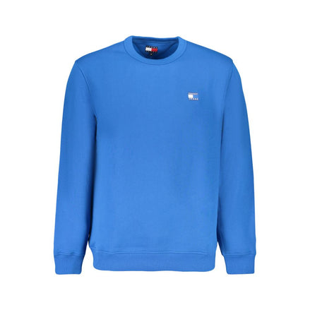Tommy Hilfiger Blue Cotton Men Sweater Tommy Hilfiger