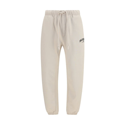 Dolce & Gabbana Beige Cotton Athletic Pants Dolce & Gabbana