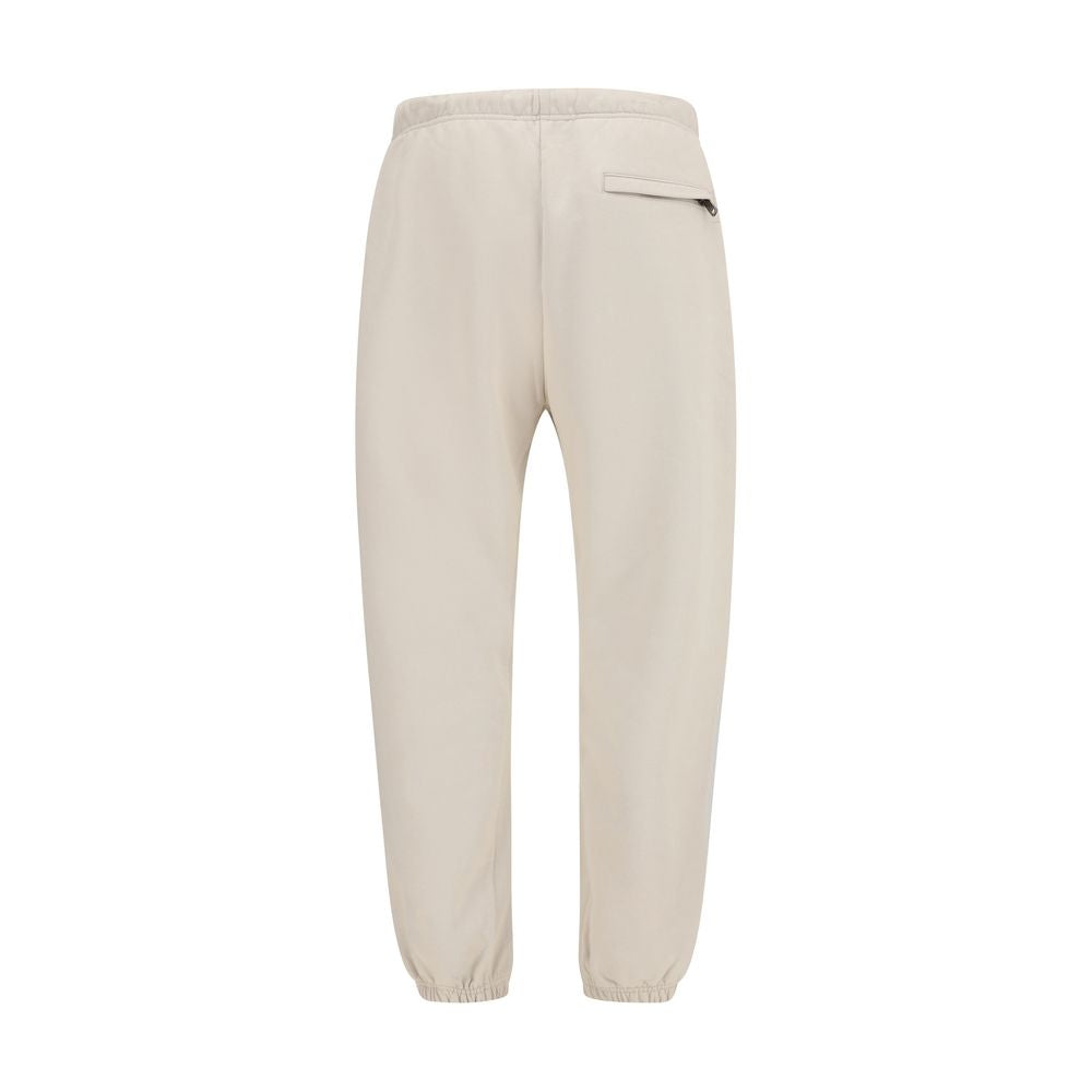 Dolce & Gabbana Beige Cotton Athletic Pants Dolce & Gabbana