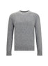 Dolce & Gabbana Gray Fleece Wool Sweatshirt Dolce & Gabbana
