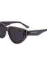 Karl Lagerfeld Gray Injected Sunglasses Karl Lagerfeld