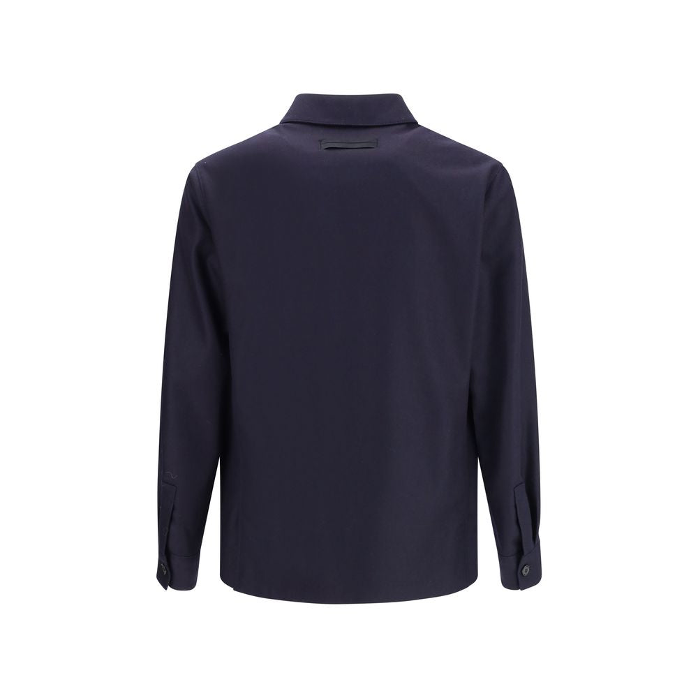 ZEGNA Blue Wool Clothing ZEGNA