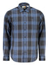 Timberland Blue Cotton Men's Shirt