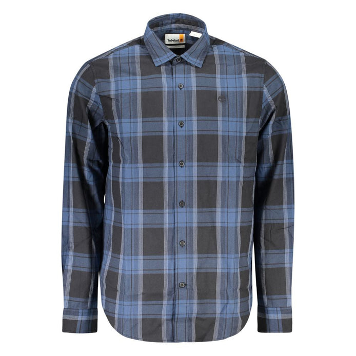 Timberland Blue Cotton Men's Shirt